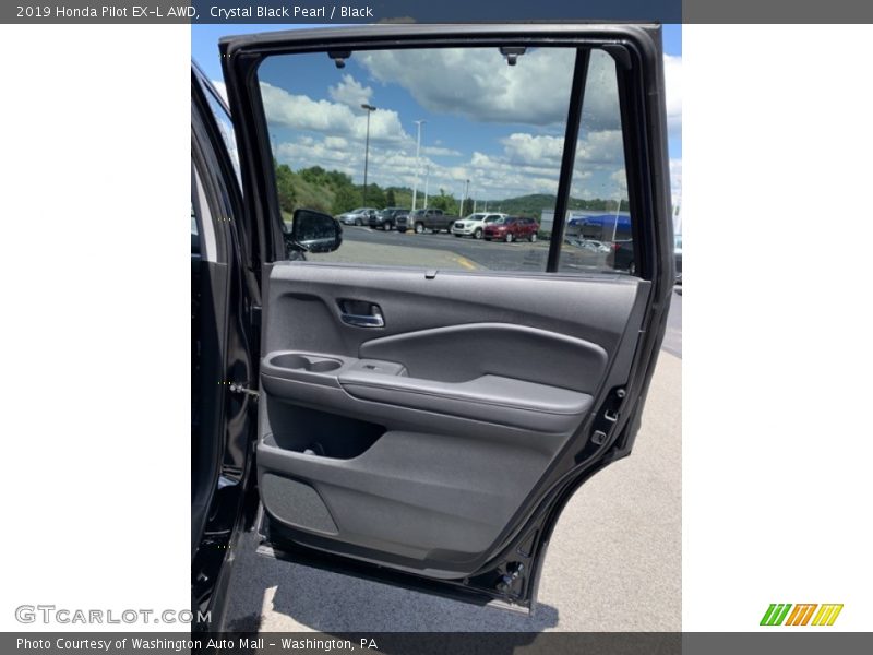 Crystal Black Pearl / Black 2019 Honda Pilot EX-L AWD