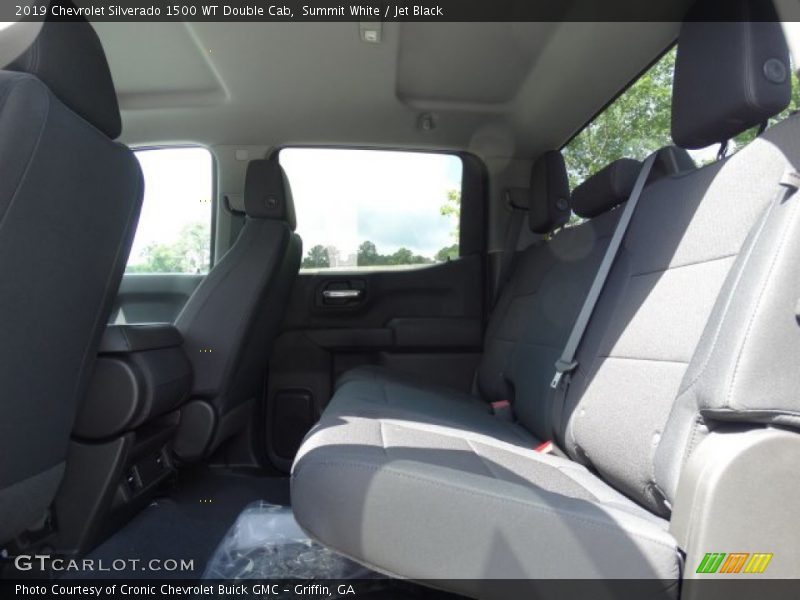 Summit White / Jet Black 2019 Chevrolet Silverado 1500 WT Double Cab