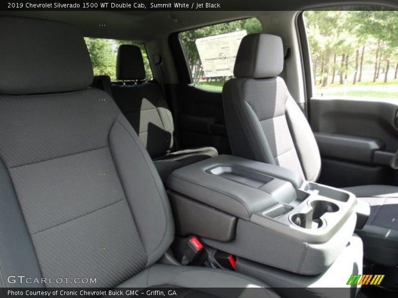 Summit White / Jet Black 2019 Chevrolet Silverado 1500 WT Double Cab