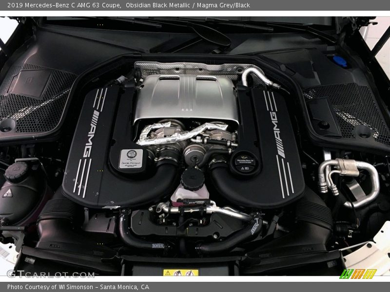 2019 C AMG 63 Coupe Engine - 4.0 Liter biturbo DOHC 32-Valve VVT V8