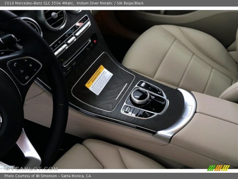 Iridium Silver Metallic / Silk Beige/Black 2019 Mercedes-Benz GLC 350e 4Matic