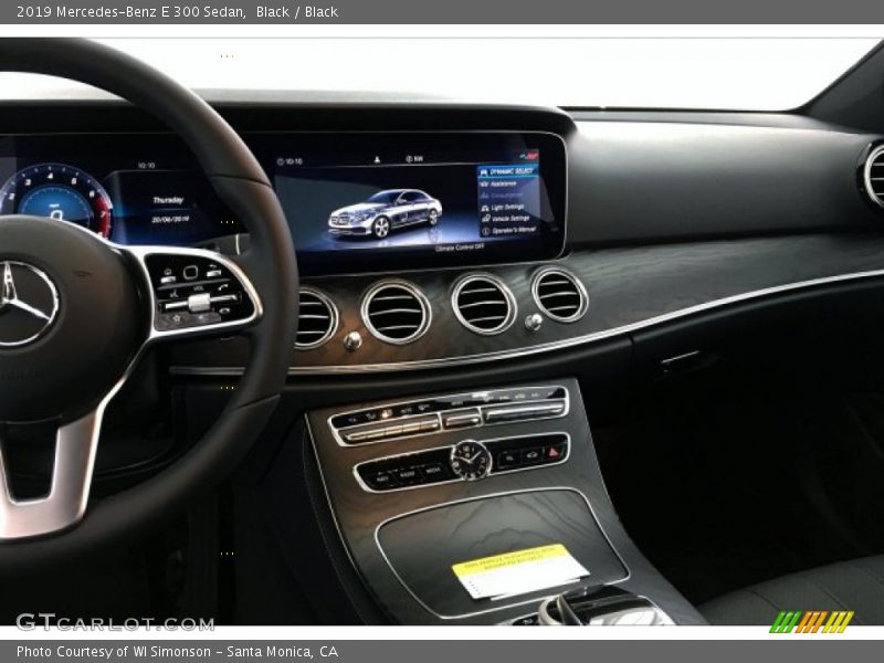 Black / Black 2019 Mercedes-Benz E 300 Sedan