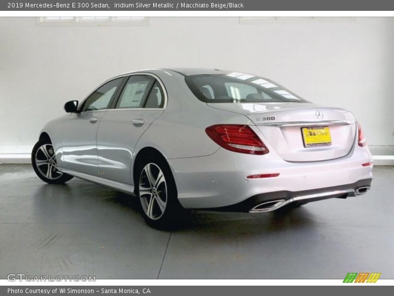 Iridium Silver Metallic / Macchiato Beige/Black 2019 Mercedes-Benz E 300 Sedan