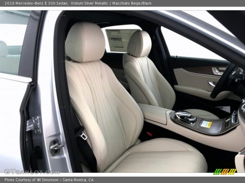Iridium Silver Metallic / Macchiato Beige/Black 2019 Mercedes-Benz E 300 Sedan