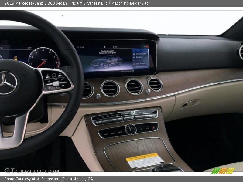 Iridium Silver Metallic / Macchiato Beige/Black 2019 Mercedes-Benz E 300 Sedan