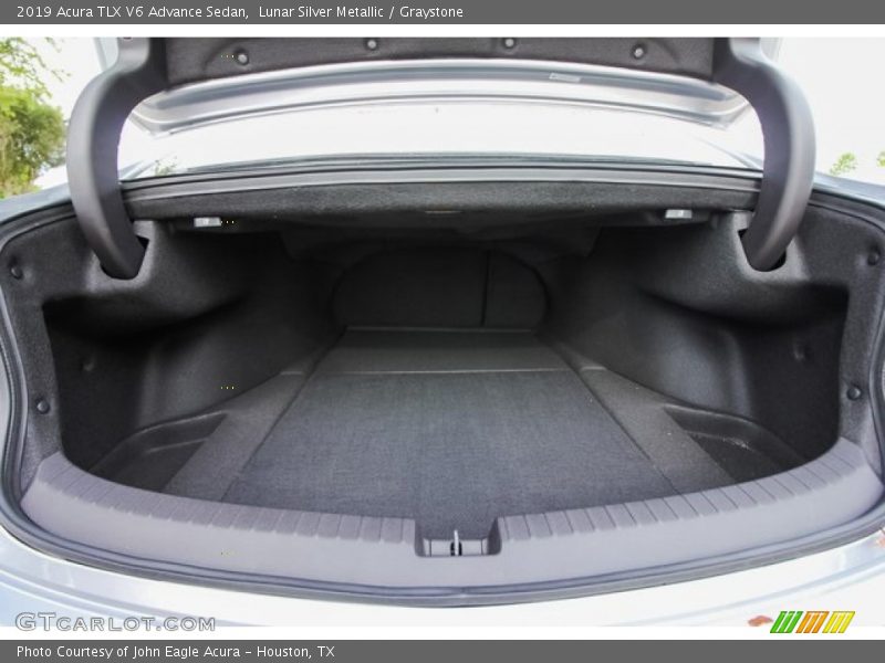 Lunar Silver Metallic / Graystone 2019 Acura TLX V6 Advance Sedan