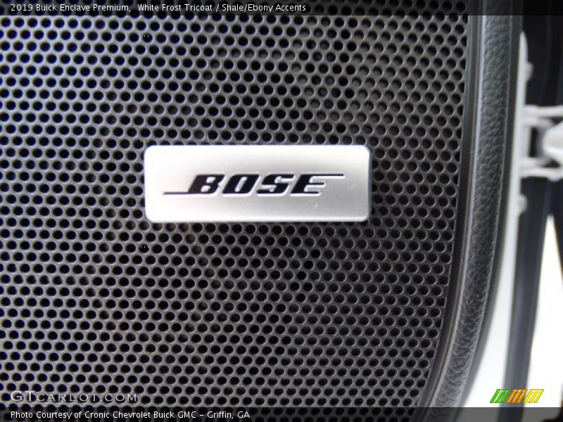 White Frost Tricoat / Shale/Ebony Accents 2019 Buick Enclave Premium