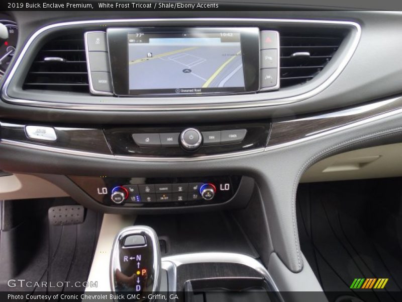 White Frost Tricoat / Shale/Ebony Accents 2019 Buick Enclave Premium