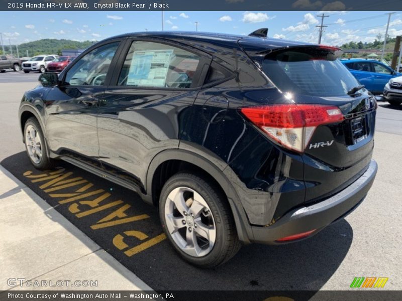 Crystal Black Pearl / Black 2019 Honda HR-V LX AWD