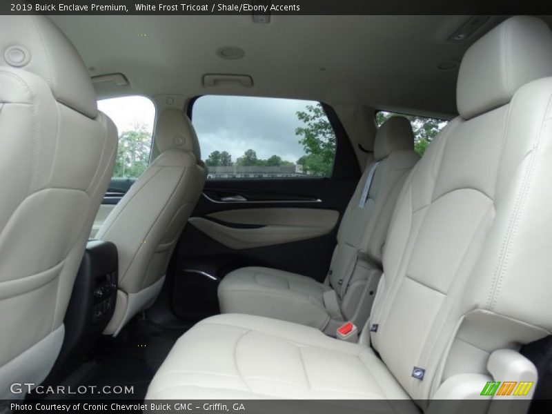 White Frost Tricoat / Shale/Ebony Accents 2019 Buick Enclave Premium