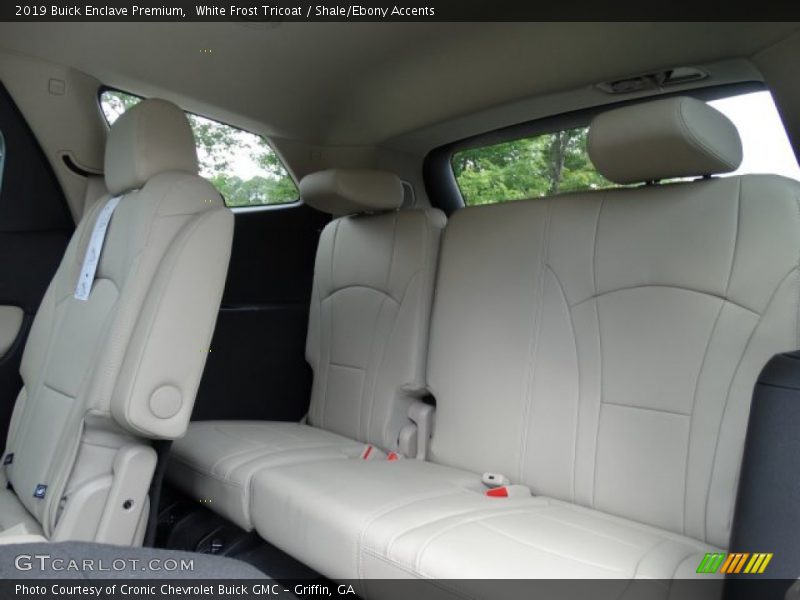 White Frost Tricoat / Shale/Ebony Accents 2019 Buick Enclave Premium