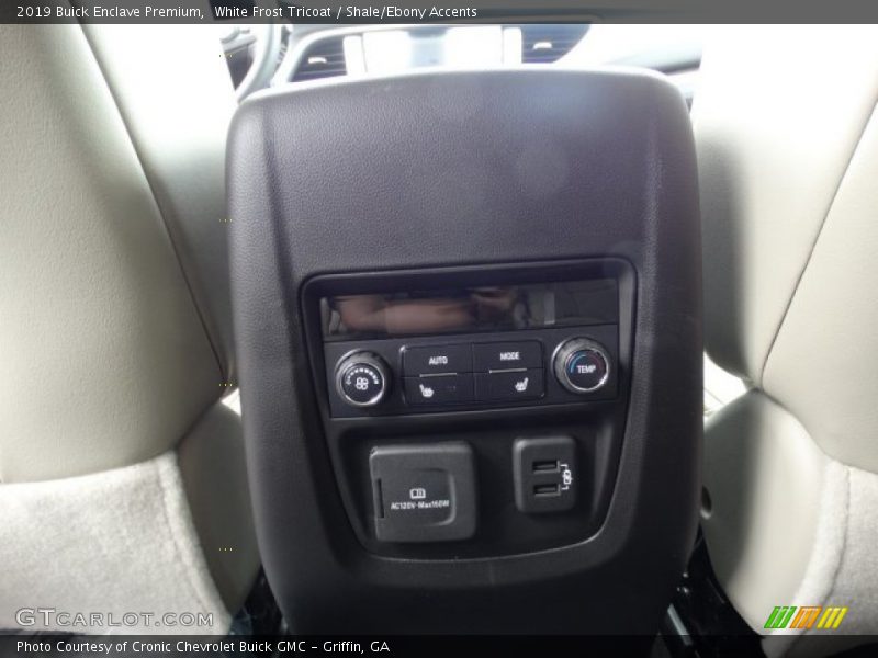 White Frost Tricoat / Shale/Ebony Accents 2019 Buick Enclave Premium