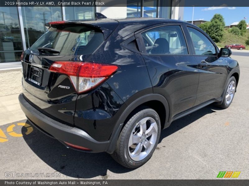 Crystal Black Pearl / Black 2019 Honda HR-V LX AWD