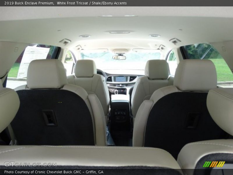 White Frost Tricoat / Shale/Ebony Accents 2019 Buick Enclave Premium