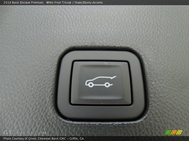 White Frost Tricoat / Shale/Ebony Accents 2019 Buick Enclave Premium