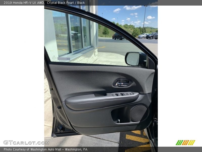Crystal Black Pearl / Black 2019 Honda HR-V LX AWD