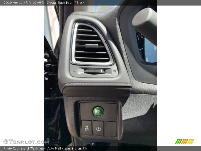 Crystal Black Pearl / Black 2019 Honda HR-V LX AWD