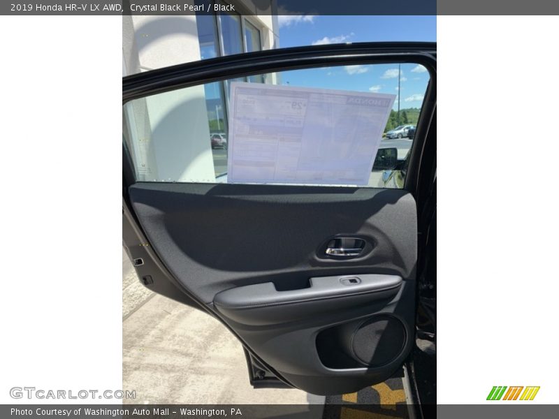 Crystal Black Pearl / Black 2019 Honda HR-V LX AWD