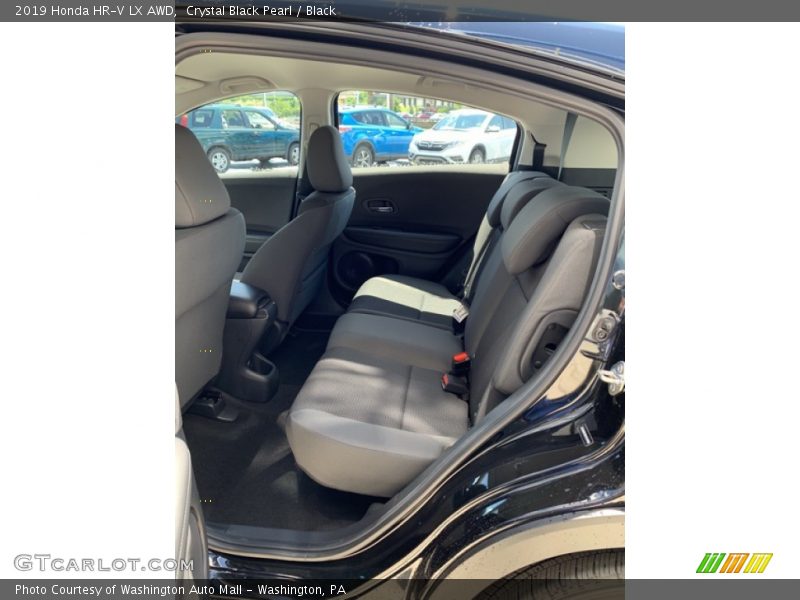 Crystal Black Pearl / Black 2019 Honda HR-V LX AWD