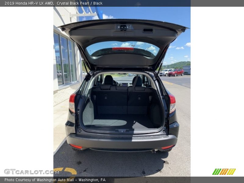 Crystal Black Pearl / Black 2019 Honda HR-V LX AWD