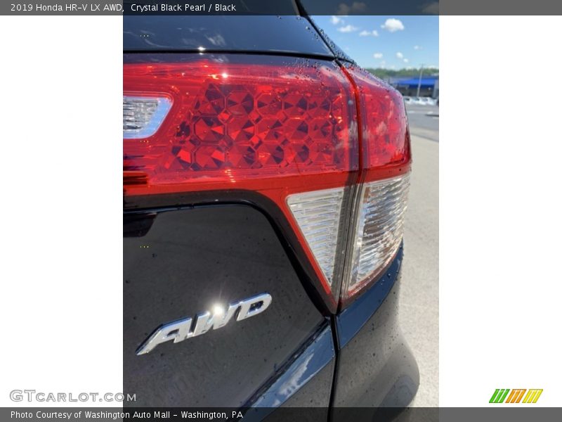 Crystal Black Pearl / Black 2019 Honda HR-V LX AWD