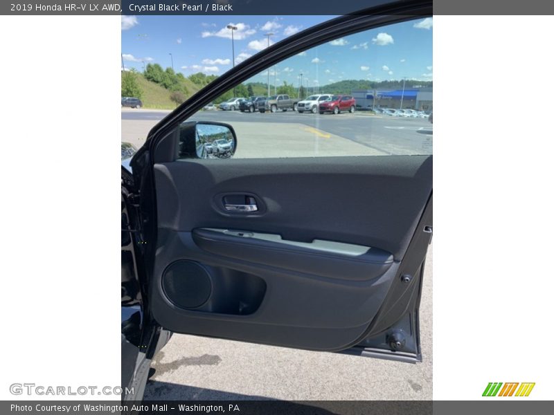 Crystal Black Pearl / Black 2019 Honda HR-V LX AWD