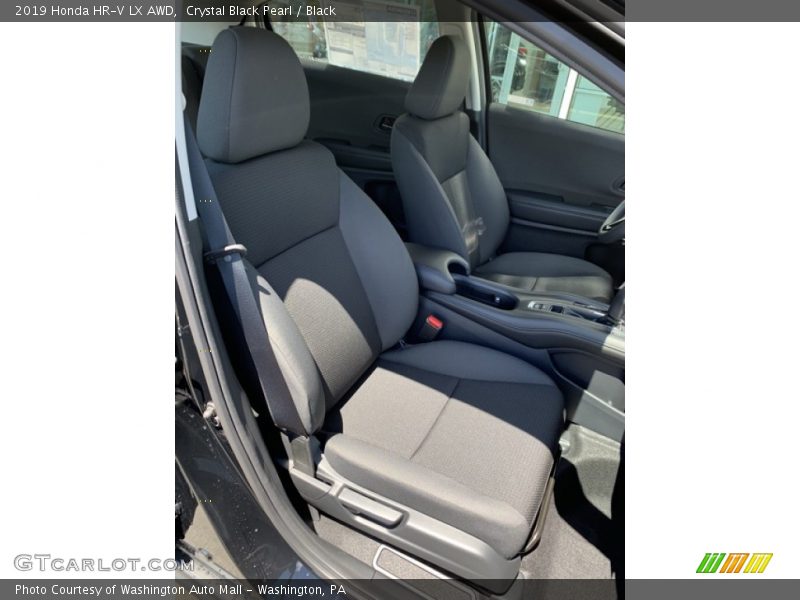 Crystal Black Pearl / Black 2019 Honda HR-V LX AWD