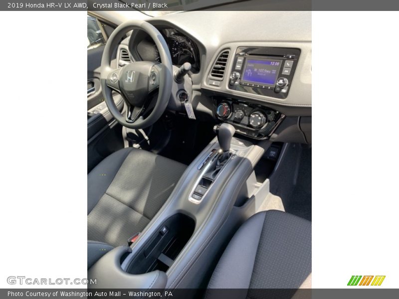Crystal Black Pearl / Black 2019 Honda HR-V LX AWD