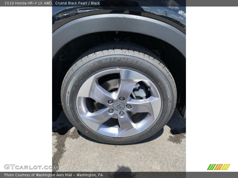 Crystal Black Pearl / Black 2019 Honda HR-V LX AWD