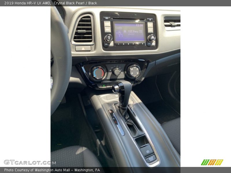 Crystal Black Pearl / Black 2019 Honda HR-V LX AWD