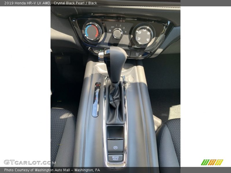Crystal Black Pearl / Black 2019 Honda HR-V LX AWD