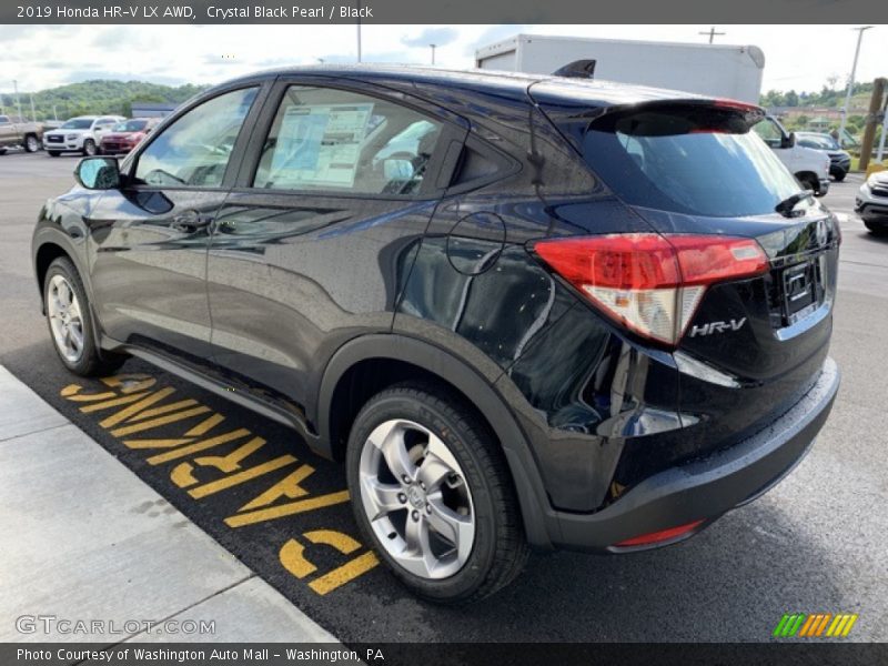 Crystal Black Pearl / Black 2019 Honda HR-V LX AWD