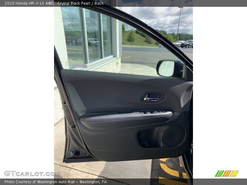 Crystal Black Pearl / Black 2019 Honda HR-V LX AWD