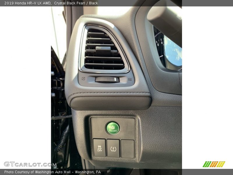 Crystal Black Pearl / Black 2019 Honda HR-V LX AWD