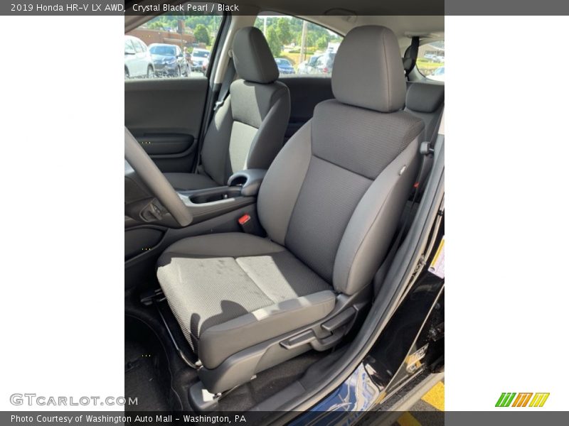 Crystal Black Pearl / Black 2019 Honda HR-V LX AWD