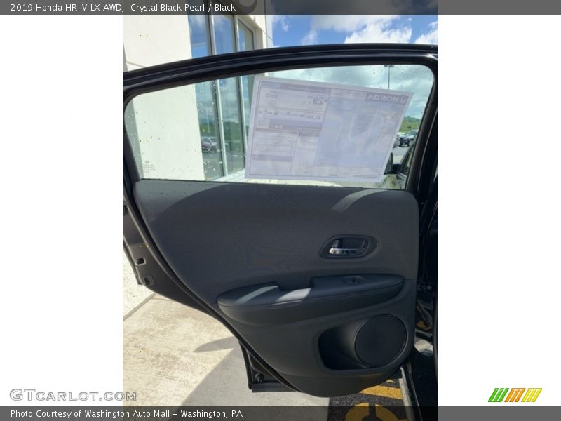 Crystal Black Pearl / Black 2019 Honda HR-V LX AWD