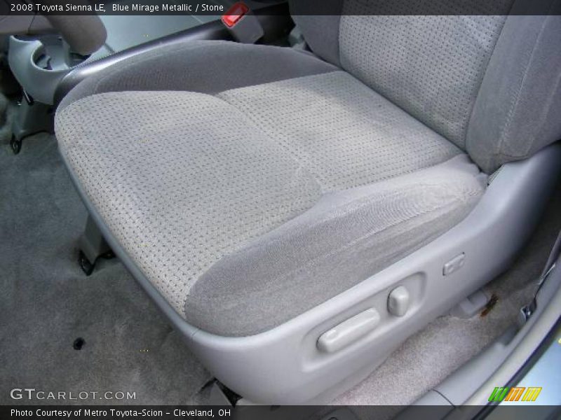 Blue Mirage Metallic / Stone 2008 Toyota Sienna LE