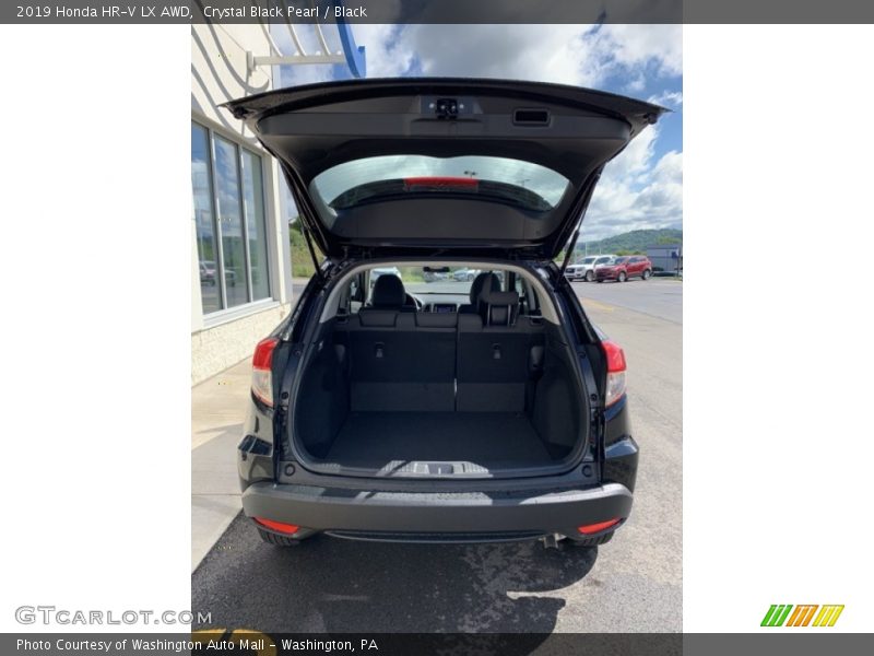 Crystal Black Pearl / Black 2019 Honda HR-V LX AWD