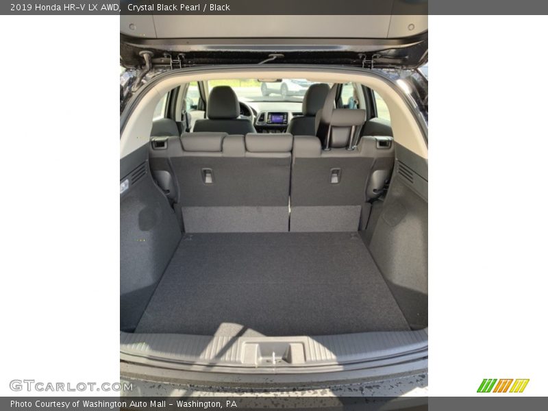 Crystal Black Pearl / Black 2019 Honda HR-V LX AWD