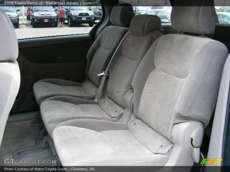 Blue Mirage Metallic / Stone 2008 Toyota Sienna LE