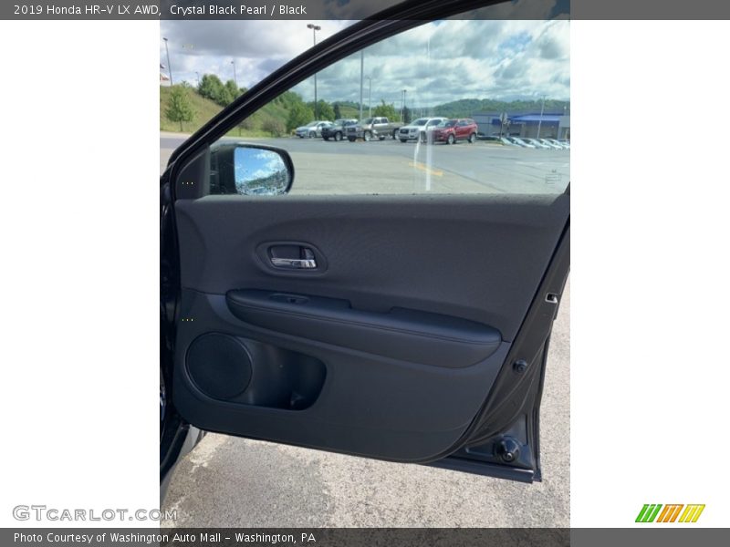 Crystal Black Pearl / Black 2019 Honda HR-V LX AWD