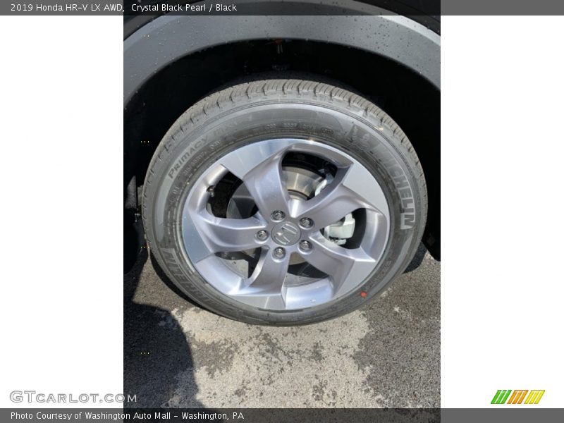 Crystal Black Pearl / Black 2019 Honda HR-V LX AWD