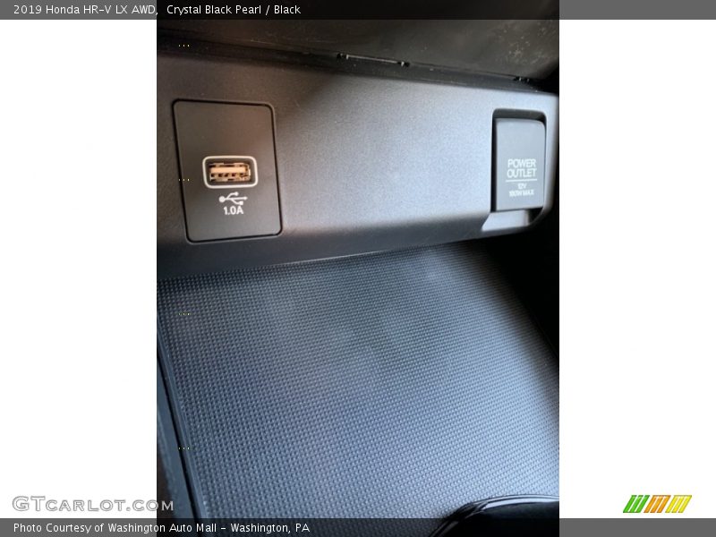 Crystal Black Pearl / Black 2019 Honda HR-V LX AWD