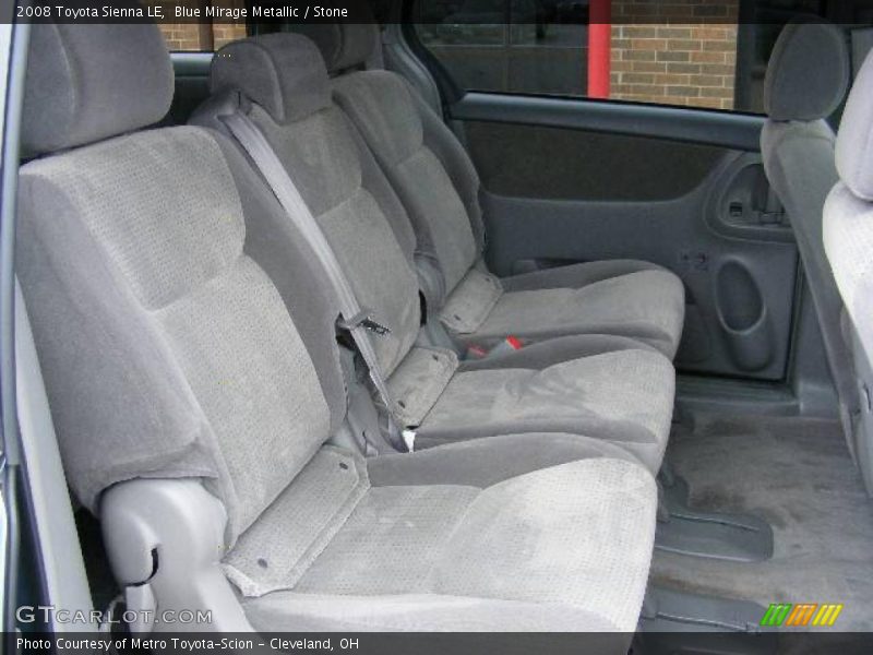 Blue Mirage Metallic / Stone 2008 Toyota Sienna LE