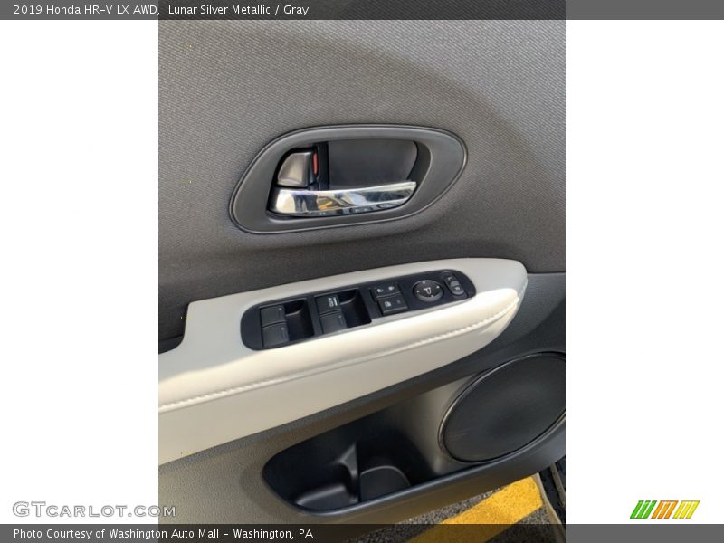 Lunar Silver Metallic / Gray 2019 Honda HR-V LX AWD