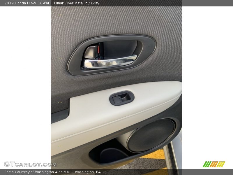 Lunar Silver Metallic / Gray 2019 Honda HR-V LX AWD