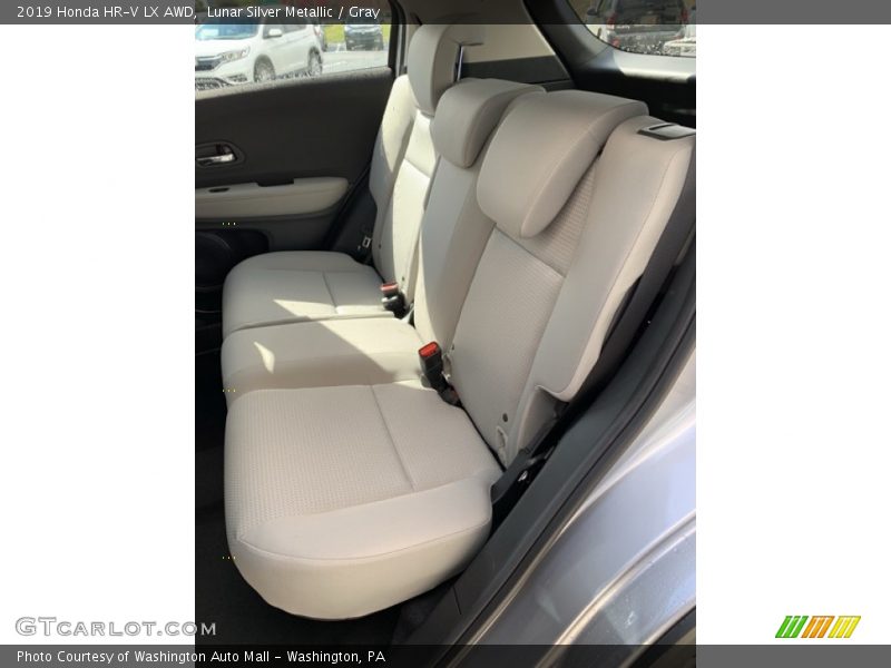 Lunar Silver Metallic / Gray 2019 Honda HR-V LX AWD