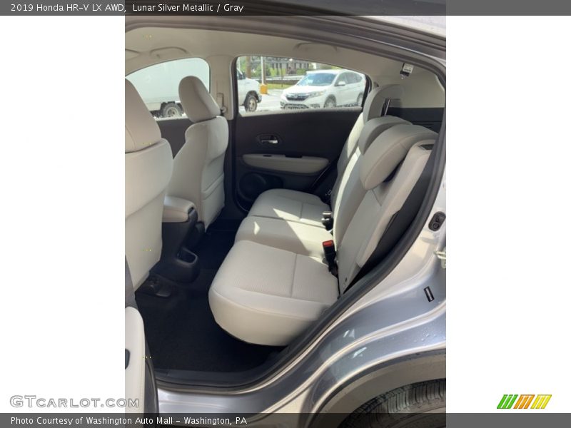 Lunar Silver Metallic / Gray 2019 Honda HR-V LX AWD