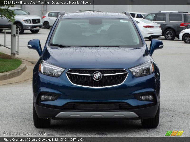 Deep Azure Metallic / Ebony 2019 Buick Encore Sport Touring