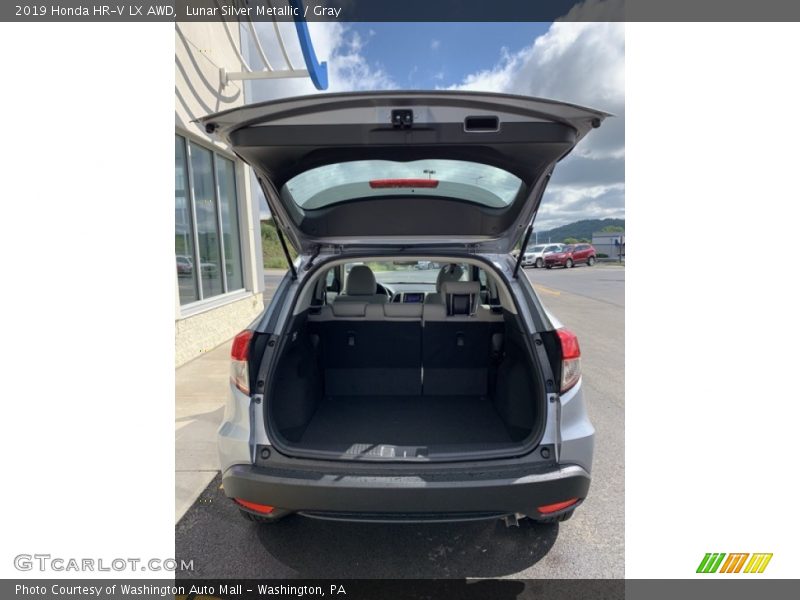 Lunar Silver Metallic / Gray 2019 Honda HR-V LX AWD